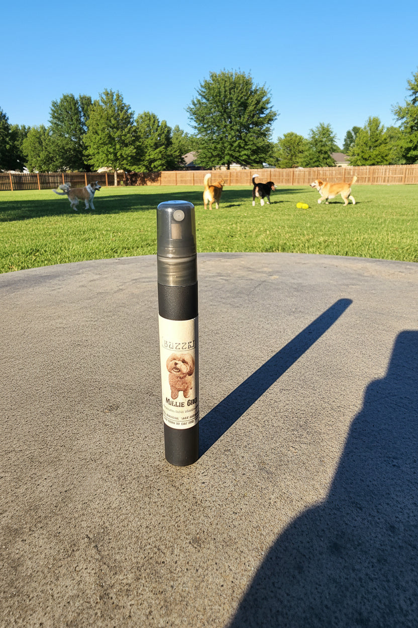 BUZZKILL Millie Girl DEET-FREE Flea and Tick Spray - Cedarwood, Lavender, Rose Geranium, and Frankincense 10 ml