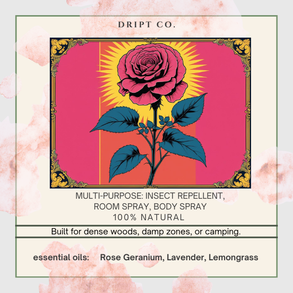BUZZKILL No. 5 Rose Geranium Bug Spray, Lavender, and Lemongrass Refill Trio