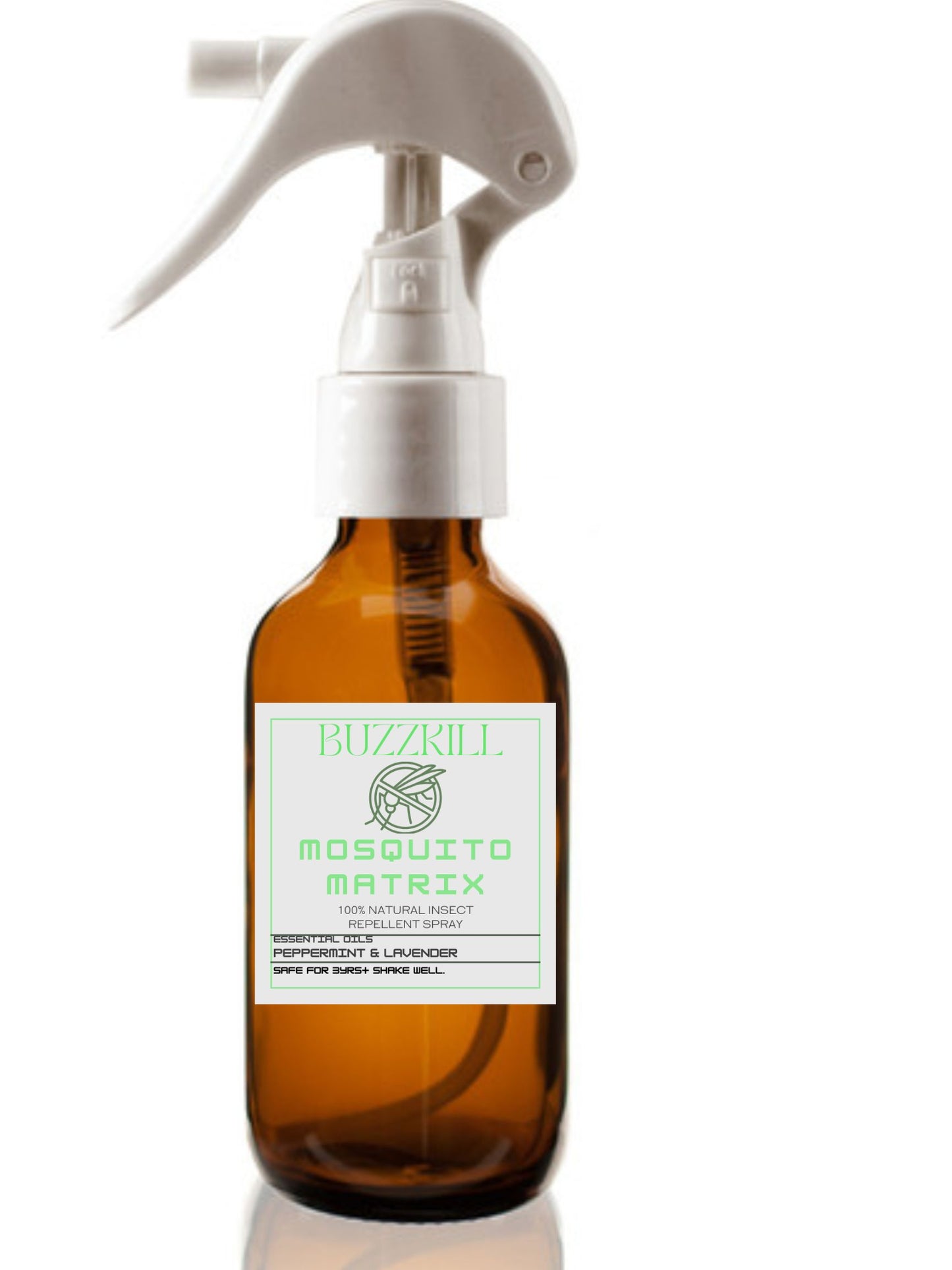 BUZZKILL Mosquito Matrix Bug Spray - Peppermint and Lavender Refill Trio